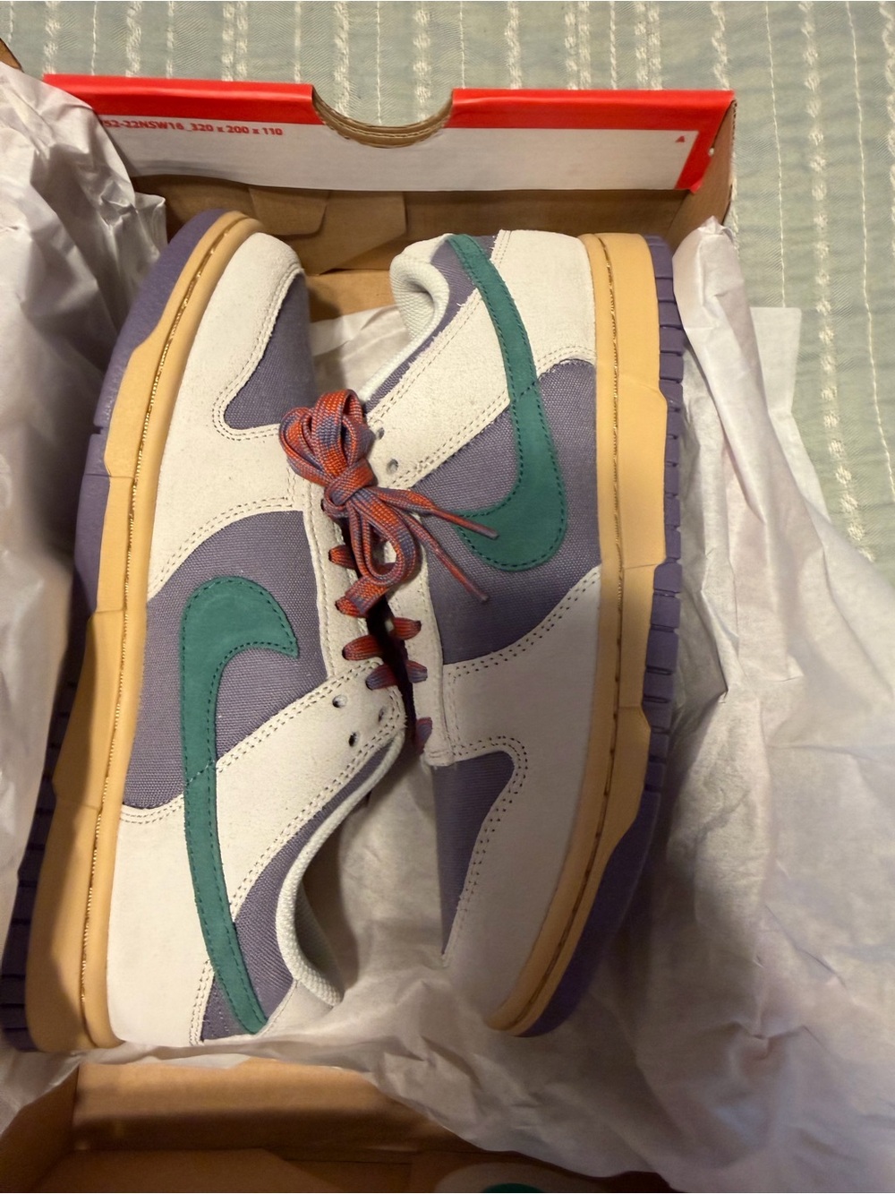 Nike Red & White Shoe Box